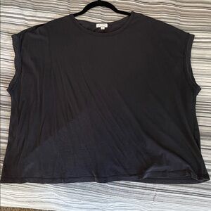 Z Supply Dark Gray Muscle Tee